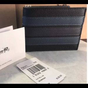 Men’s coach wallet